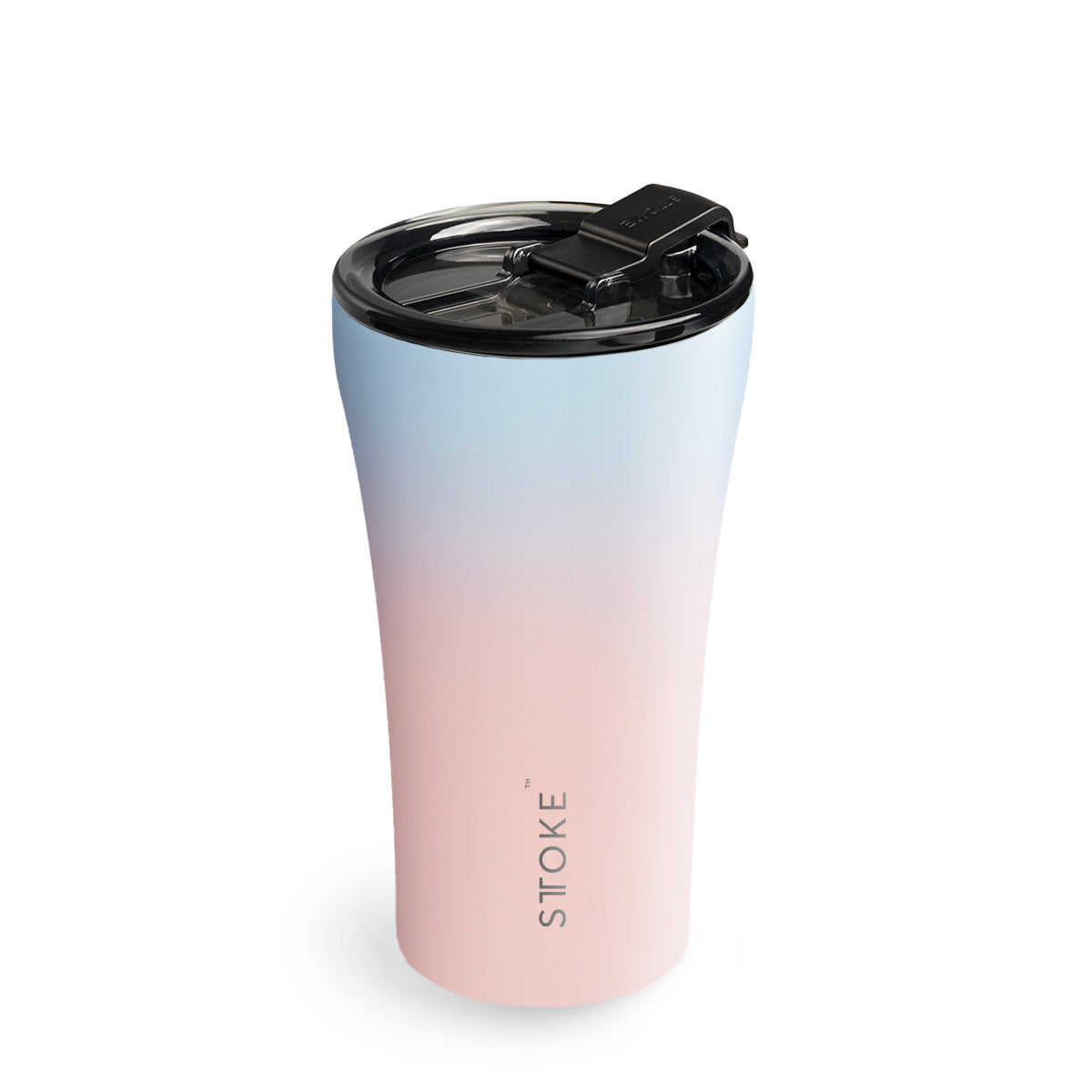 Sky Blush STTOKE Reusable Coffee Cups — 12oz