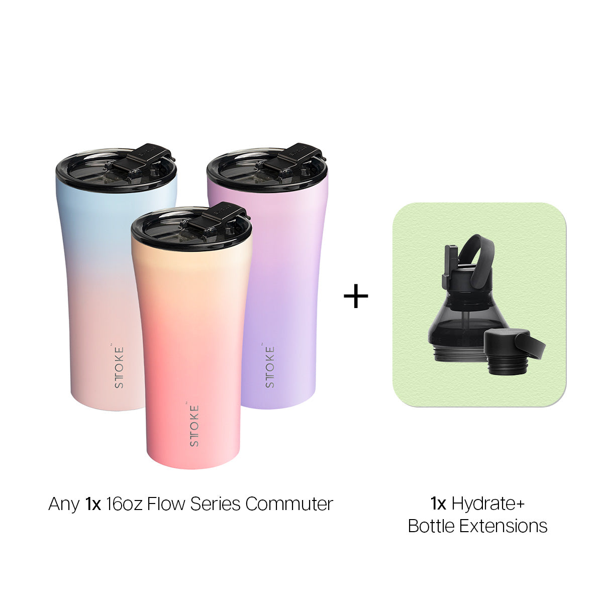 12oz / 16oz Flow Series & Hydrate+ Bundle