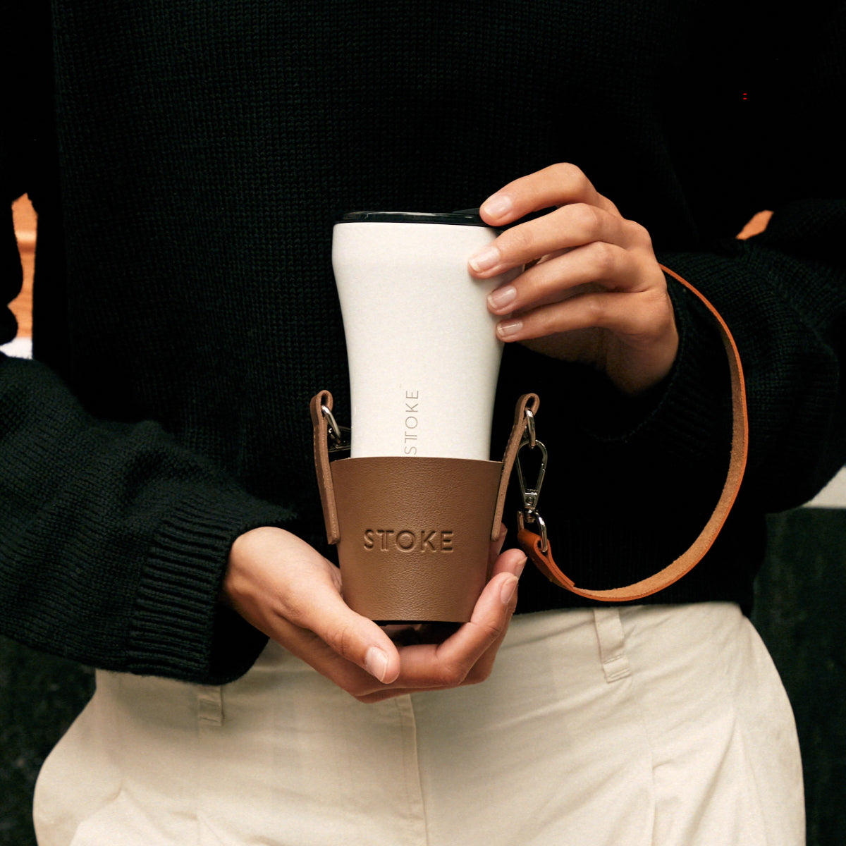 Kerrie 8oz Sleeve | Tea Brown
