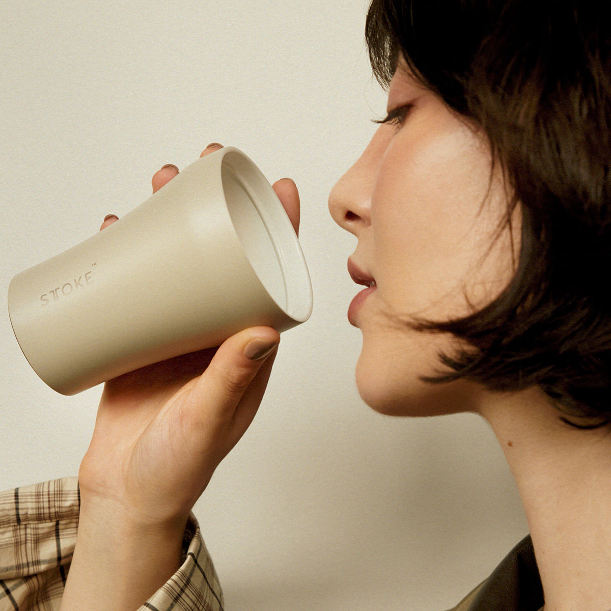 8oz Commuter Cup | Mousse Taupe