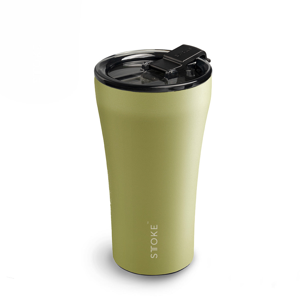 Heather Green STTOKE Reusable Coffee Cups — 12oz